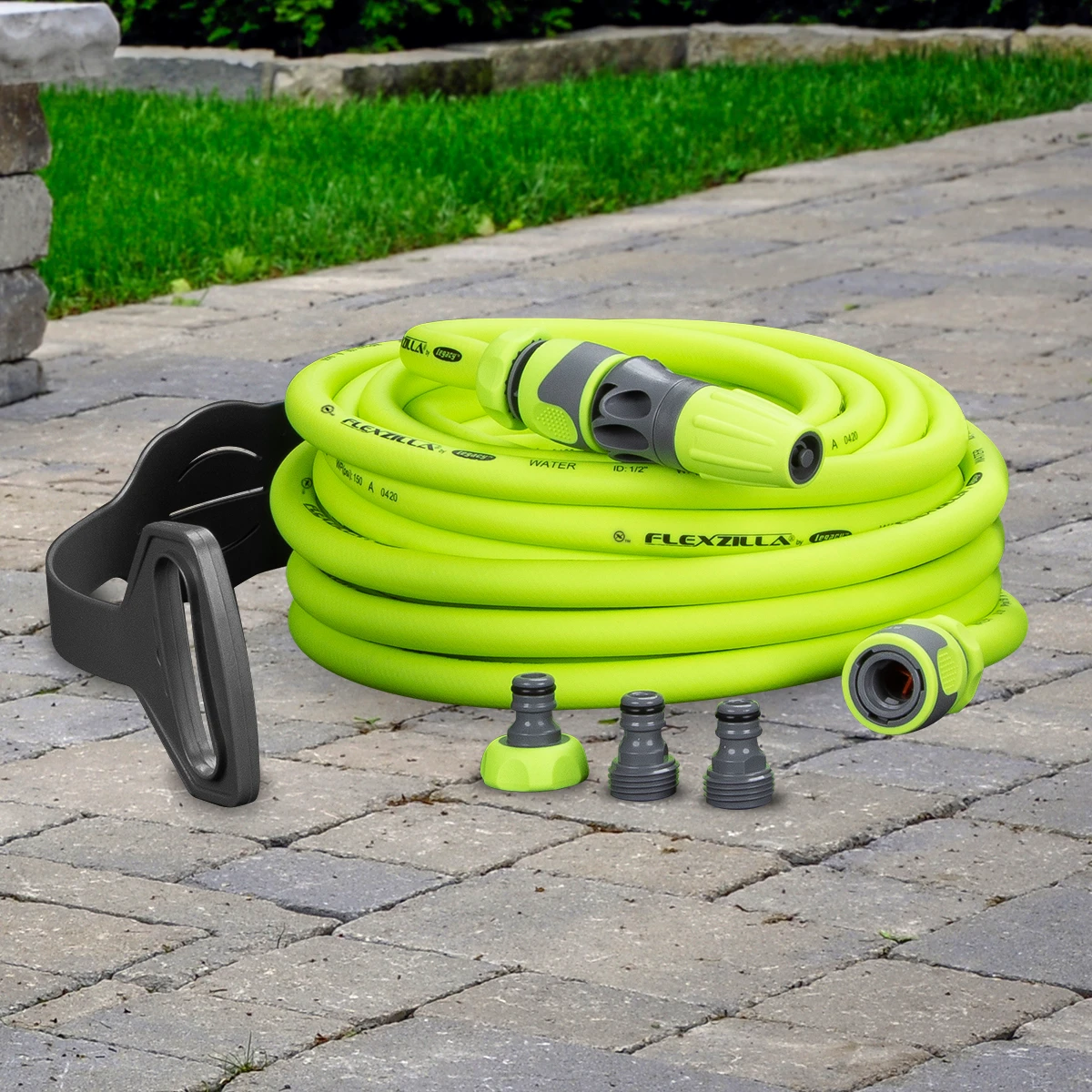 Flexzilla Garden Hose Kit with Quick Attachments 1/2" x 50' (HFZG12050QN) — product image 6