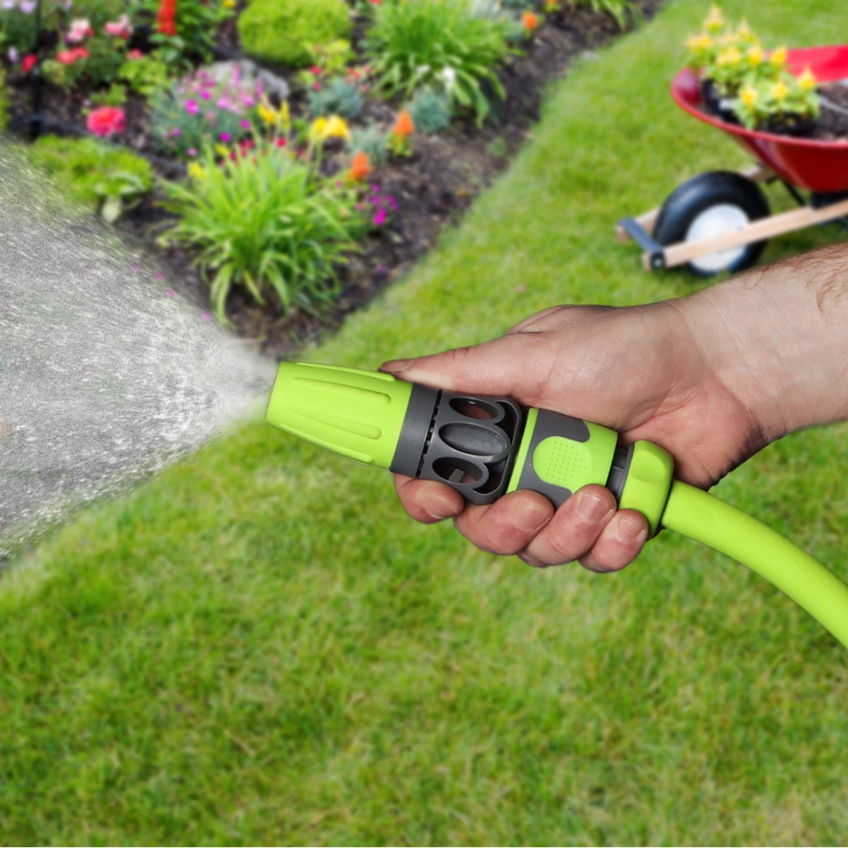 Flexzilla Garden Hose Kit with Quick Attachments 1/2" x 50' (HFZG12050QN) — product image 7