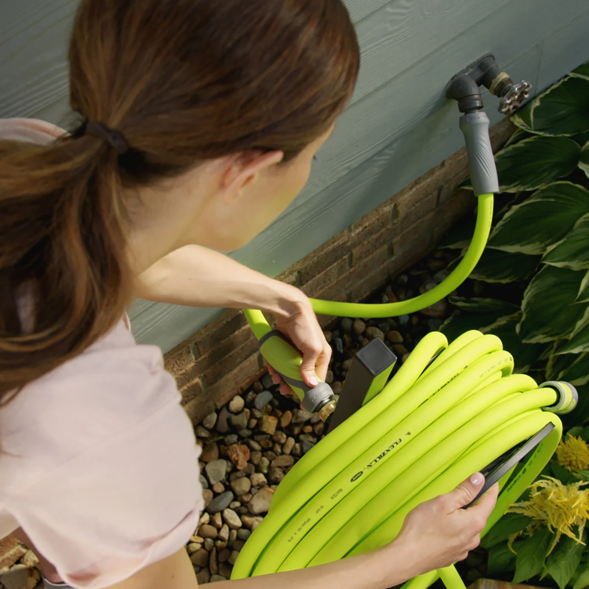 Flexzilla SwivelGrip Garden Hose 5/8" x 3' Lightweight Green (HFZG503YWS) — product image 6