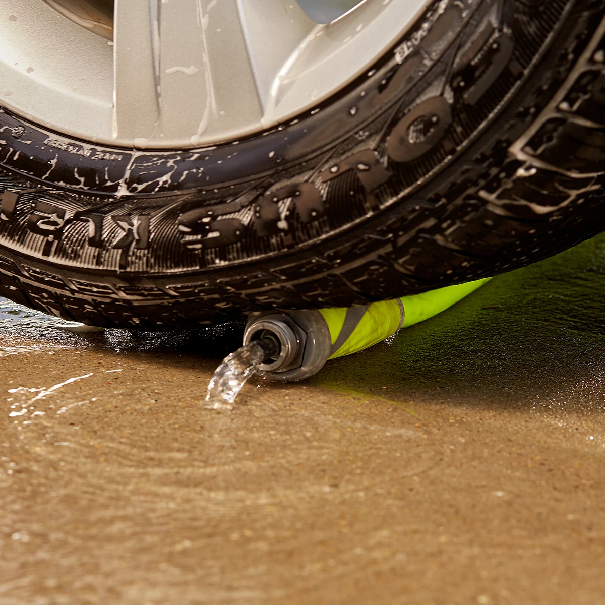 Flexzilla SwivelGrip Garden Hose 5/8" x 3' Lightweight Green (HFZG503YWS) — product image 9