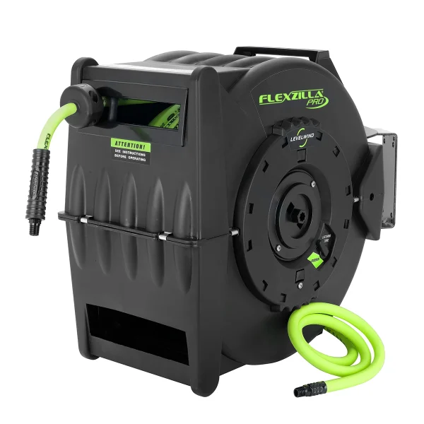 Flexzilla® Levelwind Retractable Air Hose Reel (L8335FZ)