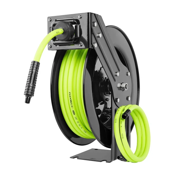 Flexzilla Retractable Air Hose Reel 3/8 in x 50 ft Hybrid (L8611FZ)