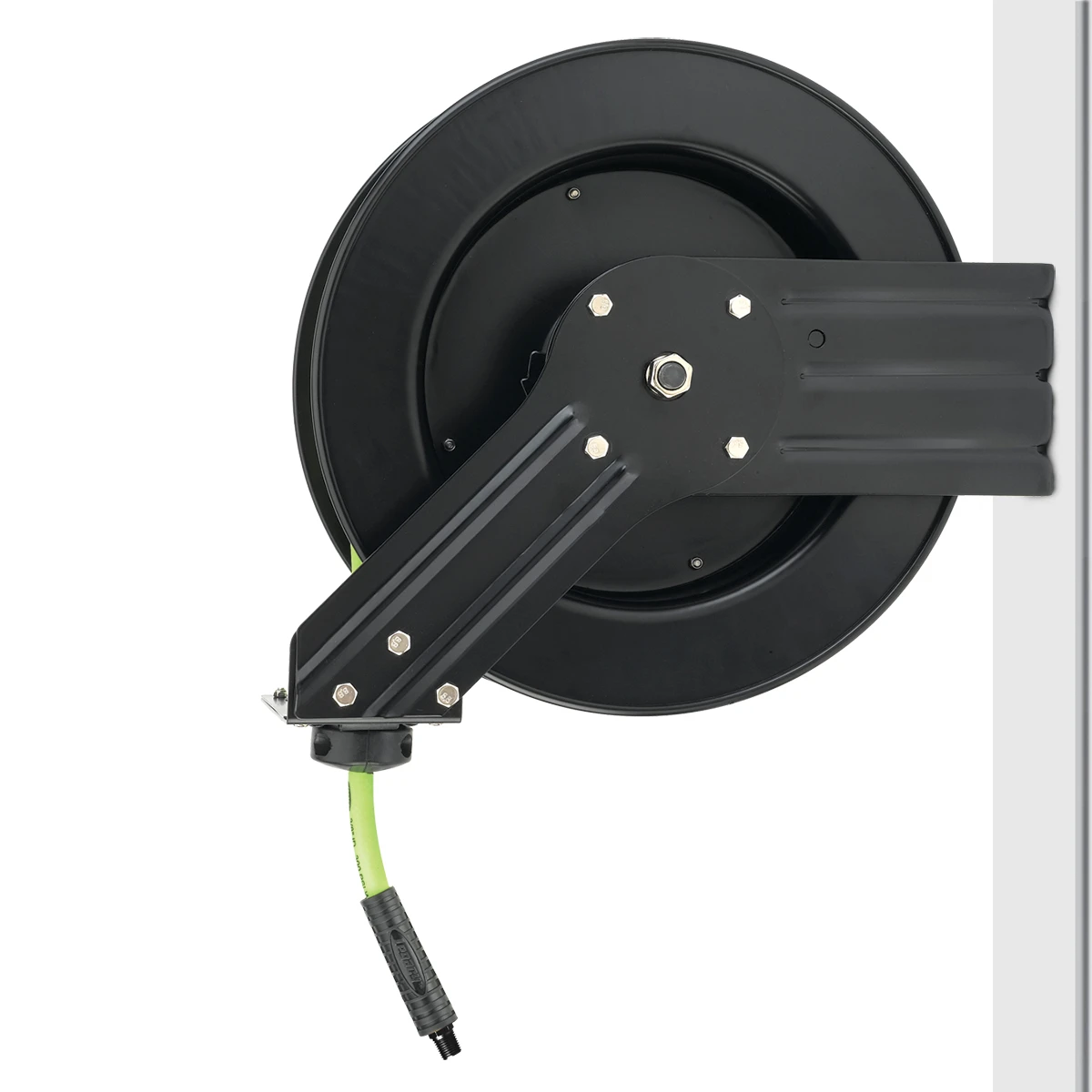 Flexzilla Retractable Air Hose Reel 3/8 in x 50 ft Hybrid (L8611FZ) — product image 7