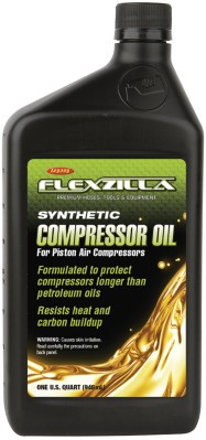 Flexzilla OILPIS102Q EMAX Smart Piston Air Compressor Synthetic Oil-30W-Quart