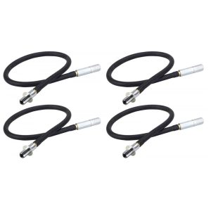 Four Piece One-Man Brake Bleeder Hose Set
