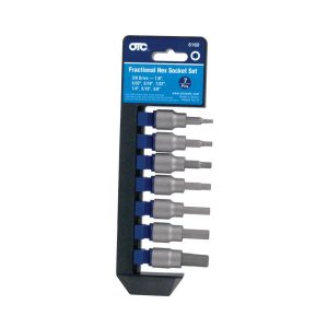 Fractional Hex Socket Set (7 Piece)
