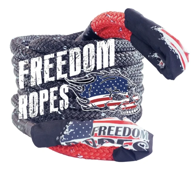 Freedom Ropes 1.25'x30' Green Kinetic Rope (1.25x30-KEFRNG)