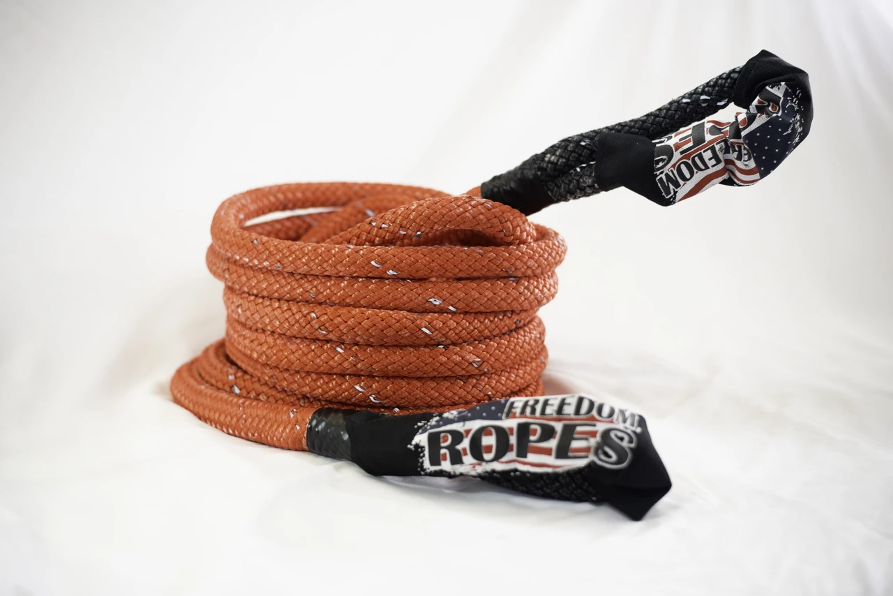 Freedom Ropes 1.25'x30' Red Kinetic Rope (1.25x30-KEFRR) — product image 2