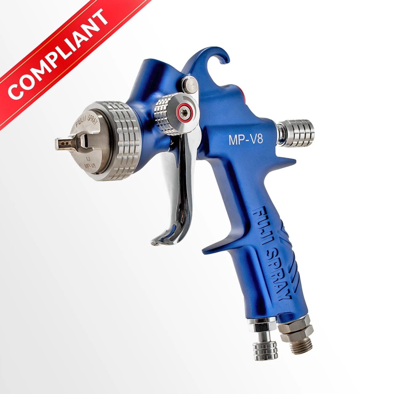 Fuji Spray Mp-V8 Spray Gun - 1.3Mm - 600Cc Aluminum Cup (6852G-MP-V8-A)