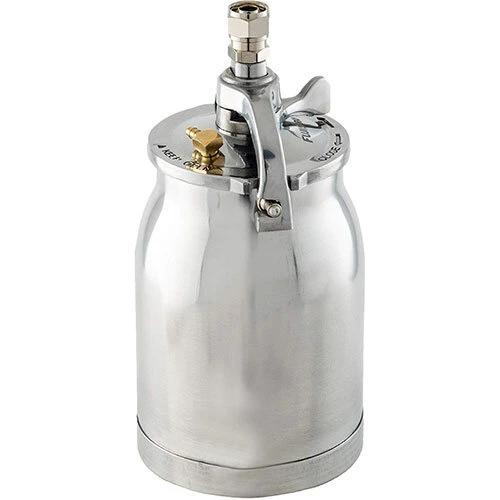 Fuji Spray Spray Gun Cup Assembly - 1Qt - Bottom Feed [90 Degree Nipple] (2095)