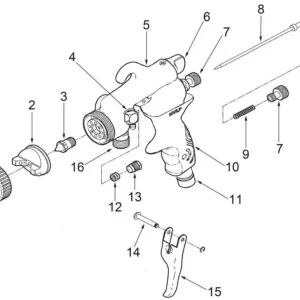 Fuji Spray Spray Gun M - Trigger Pin (2330)