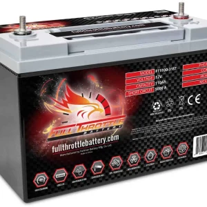 Full Throttle High-Performance AGM Battery 110Ah 1100CCA (FT1100-31ST)