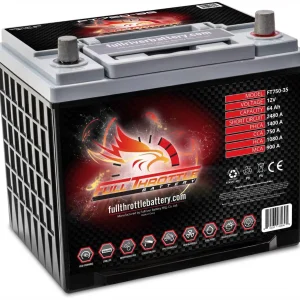 Full Throttle High-Performance AGM Battery 64Ah 750CCA (FT750-35)