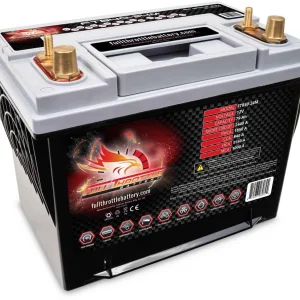 Full Throttle High-Performance AGM Battery 75Ah 840CCA (FT840-24M)