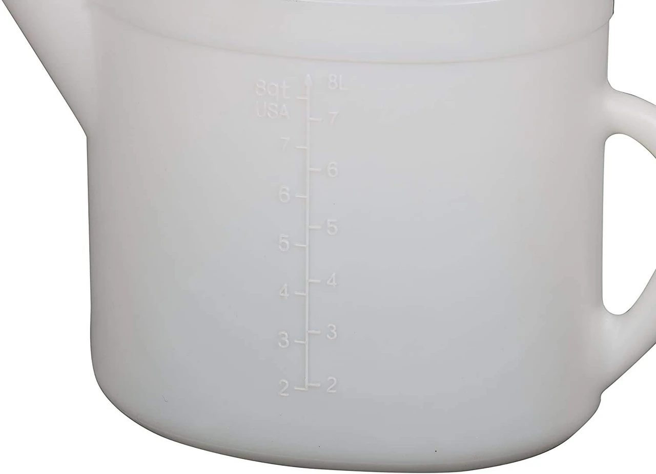 Funnel King 8 Quart High Density Polyethylene Pitcher, Multicolor (32377) — product image 2
