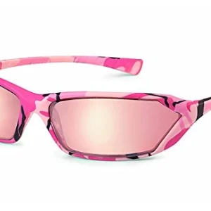 Gateway Safety Metro Ultra-Stylish Eye Safety Glasses, Pink Mirror Lens (23PC11)