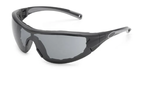 Gateway Safety Swap Wraparound Hybrid Eye Safety Glasses/Goggles, Gray (21GB78)