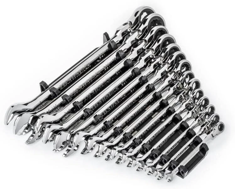 Gearwrench 14 Pc. 90T Flex Head SAE Ratcheting Wrench Set (86759) — product image 4