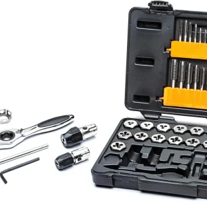Gearwrench 40 Pc Metric Tap and Die Drive Tool Set (3886)