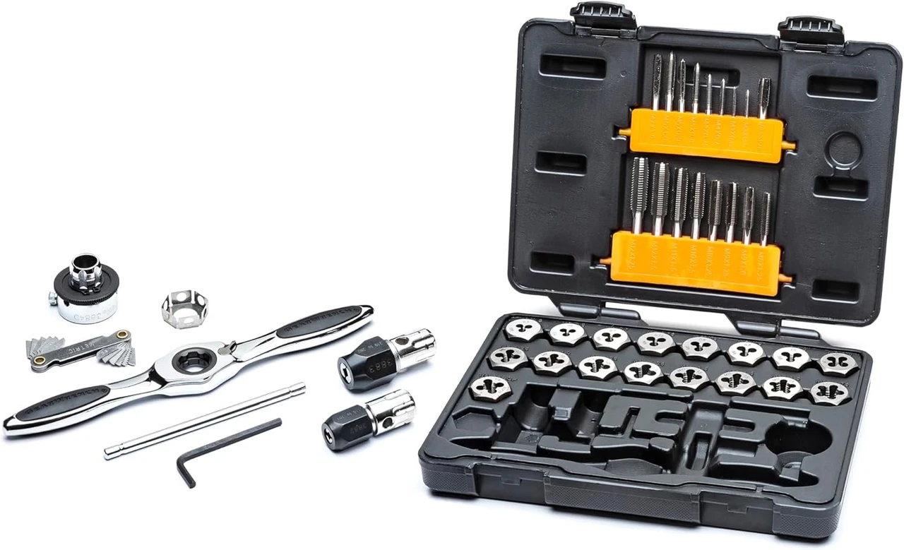 Gearwrench 40 Pc Metric Tap and Die Drive Tool Set (3886)