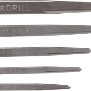 GEARWRENCH 5 Pc. Straight Fluted Screw Extractor Set (720DD)