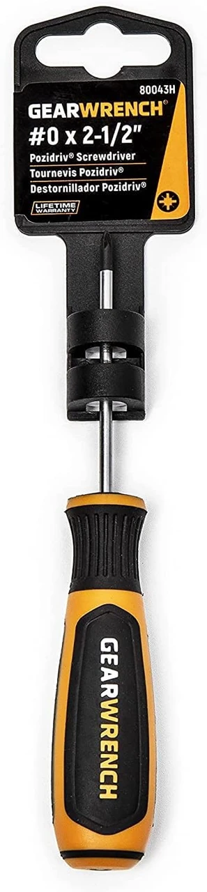 Gearwrench #0 x 2-1/2" Pozidriv Screwdriver (80043) — product image 5