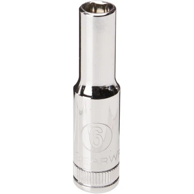 Gearwrench 1/4" Drive 6 Pt Deep Socket 6mm (80141)