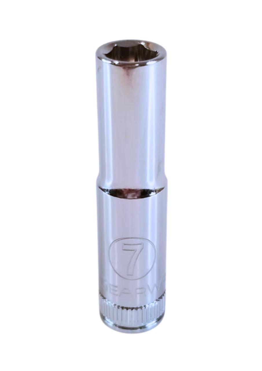 Gearwrench 1/4" Drive 6 Pt Deep Socket 7mm (80142)