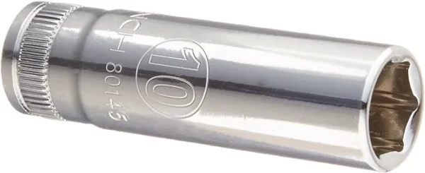 Gearwrench 1/4" Drive 6 Pt Deep Socket 10mm (80145)