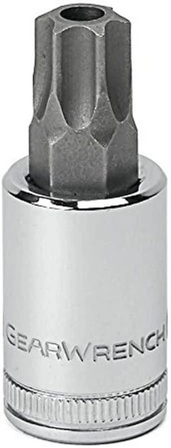 Gearwrench 1/4" Drive 2 Pc Torx Tamper-Proof Bit Socket (80181)