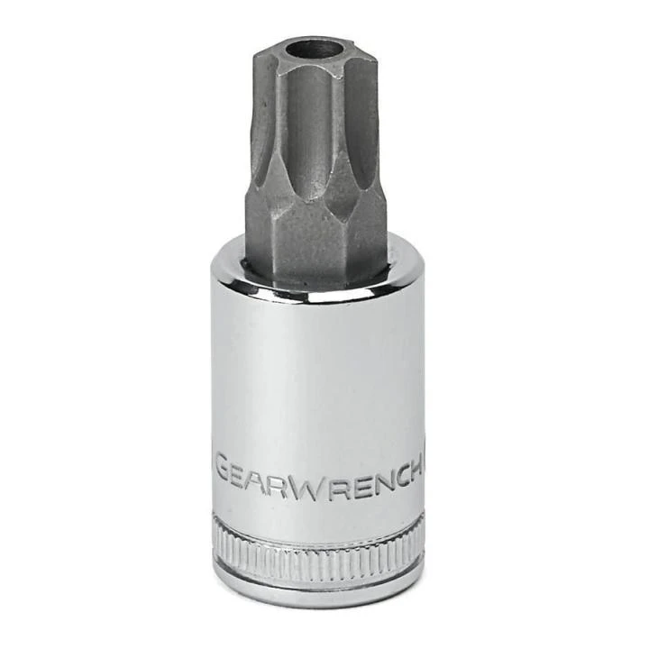 Gearwrench 1/4" Drive 2 Pc Torx Tamper-Proof Bit Socket (80182)