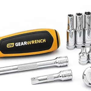 Gearwrench 22 Pc 1/4" Drive Metric Socket Set (80327)