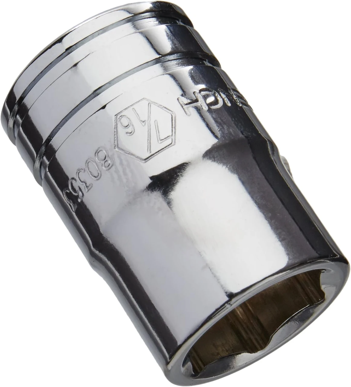 Gearwrench 3/8" Drive 6 Pt SAE Socket 7/16" (80353) — product image 2