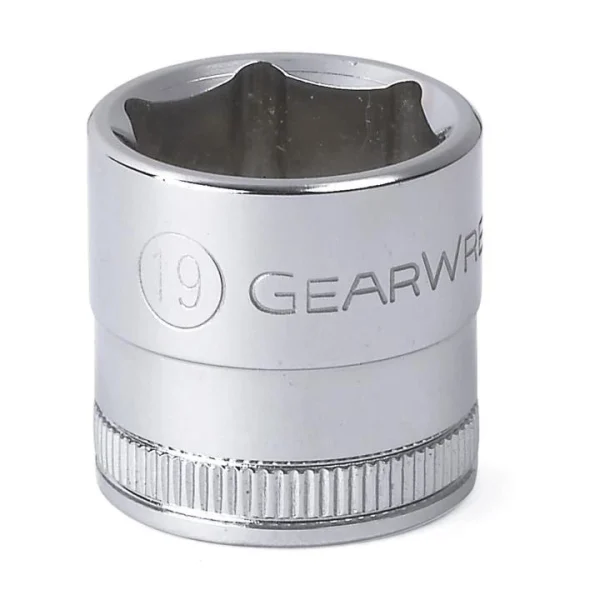 Gearwrench 3/8" Drive 6 Pt Metric Socket 19mm (80387)
