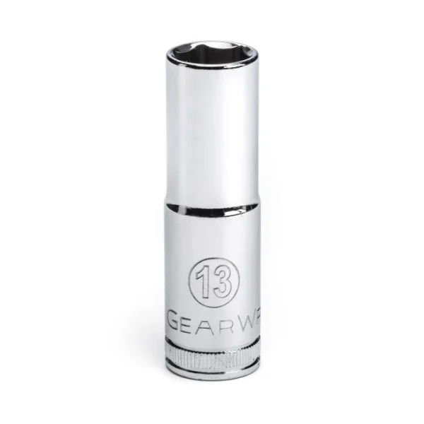 Gearwrench 3/8" Drive 6 Point Deep Metric Socket 13mm (80395)