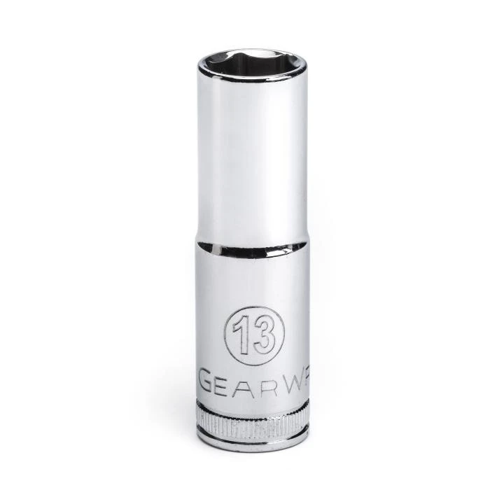 Gearwrench 3/8" Drive 6 Point Deep Metric Socket 13mm (80395)