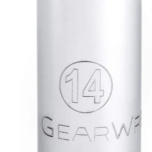 Gearwrench 3/8" Drive 6 Point Deep Metric Socket 14mm (80396)