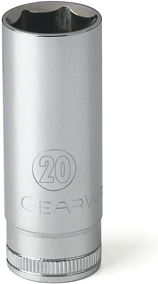 Gearwrench 20mm 6 Pt Deep Metric Socket 3/8" Drive (80406)