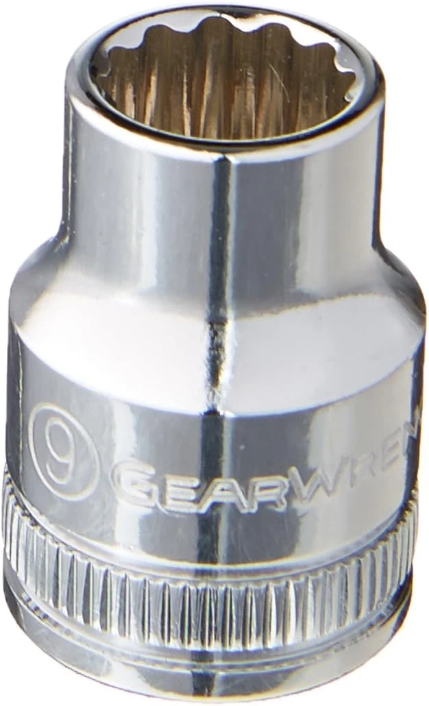Gearwrench 3/8" Drive 12 Pt Socket 9mm (80485)