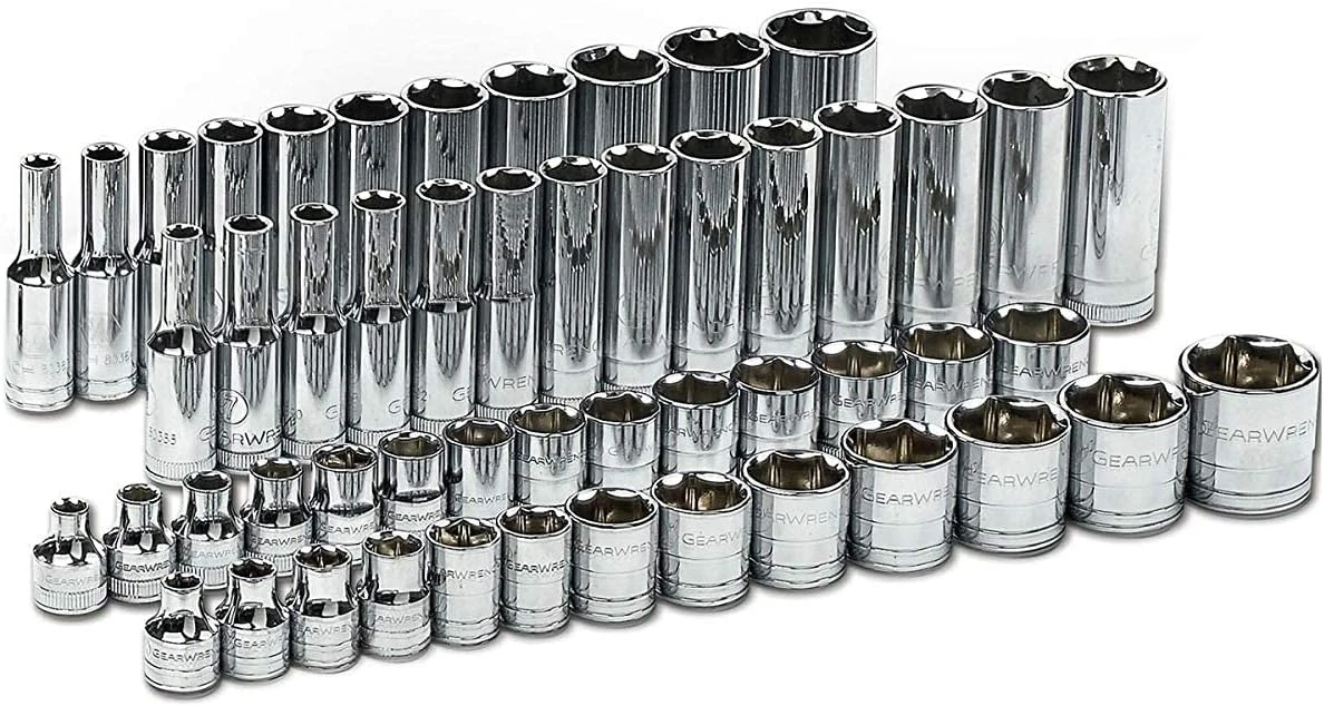 Gearwrench 56 Pc 3/8" Dr SAE/Metric 6 Pt Socket Set (80550P) — product image 3