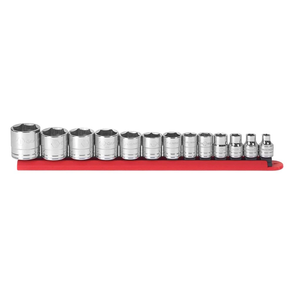 Gearwrench 13 Pc 3/8" Drive 6 Pt SAE Socket Set (80553)