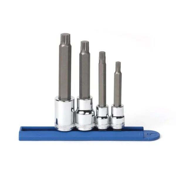 Gearwrench 4-Piece 3/8"-1/2" Drive 12 Point Metric Socket Set (80572)