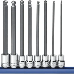 Gearwrench 8 Pc 3/8" Dr Metric Ball Hex Set (80573)