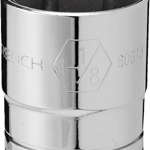 Gearwrench 1/2" Drive 6-Point SAE Socket 1-1/8" (80613)