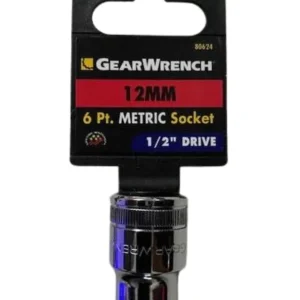 Gearwrench 1/2" Drive 6 Pt Metric Socket 12mm (80624)
