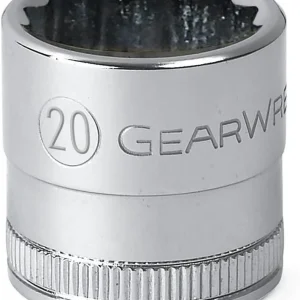 Gearwrench 1/2" Drive 6 Pt Metric Socket 20mm (80632)