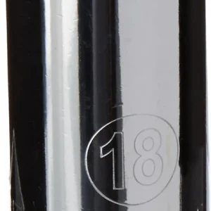 Gearwrench 1/2" Drive 6 Point Deep Metric Socket 18mm (80645)