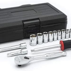 Gearwrench 15 Pc 1/4" Dr 6 Pt Socket Set (80650)