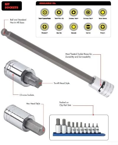 Gearwrench 1/2" Drive Internal Torx Socket 2 Pc Set (80667) — product image 2