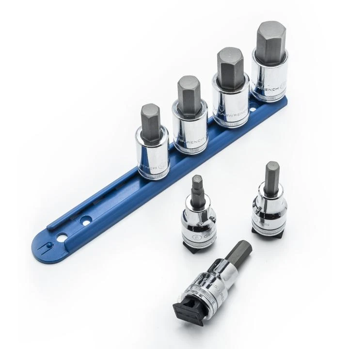 Gearwrench 7 Pc 1/2" Drive Metric Hex Bit Socket Set (80720) — product image 5